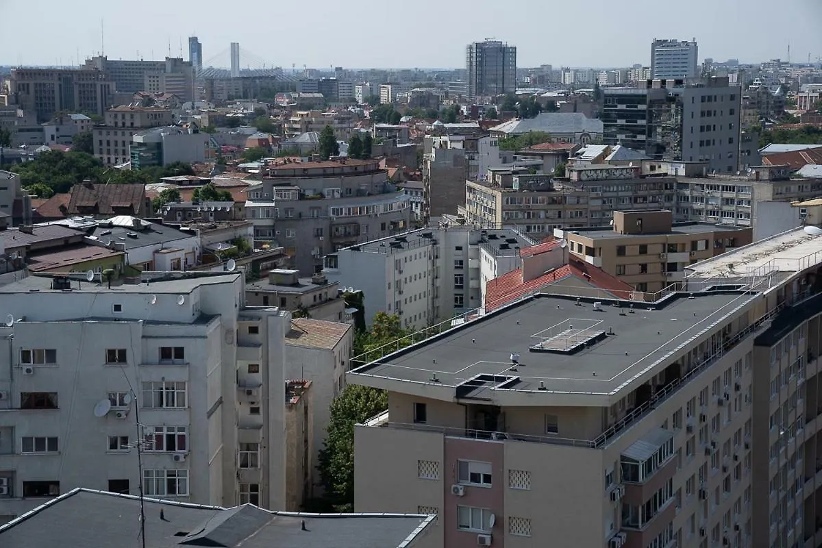 City Tower View Bucharest Romania